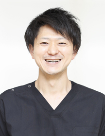 笑顔の院長